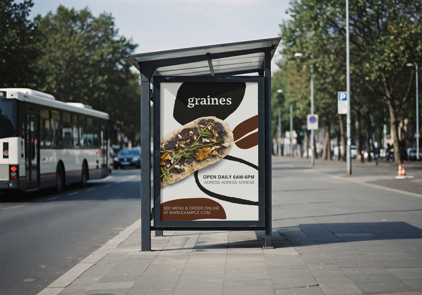 Abribus Graines à Paris — café et tartines de saison, ouvert du mardi au dimanche